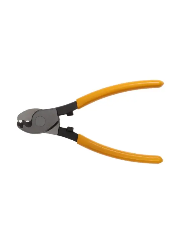 Кабелерез ТУНДРА, сталь 55, для цветных металлов до 3 мм, обрезиненные рукоятки, 150 мм