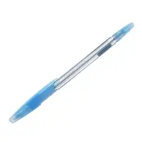 Ручка шариковая ErichKrause R-301 Spring Stick & Grip, узел 0.7 мм, чернила синие, резиновый держатель, длина линии письма 2000 метров,МИКС