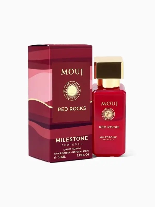 Парфюмерная вода женская Milestone MOUJ RED ROCKS, 35 мл (по мотивам Amouage Crimson Rocks)