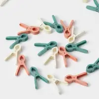 Прищепки для белья Доляна, 24 шт., 7&times;1.5 см, ширина низа 4.5 см