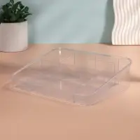 Органайзер для хранения косметики, 8 секций, 26&times;20&times;7 см, МИКС