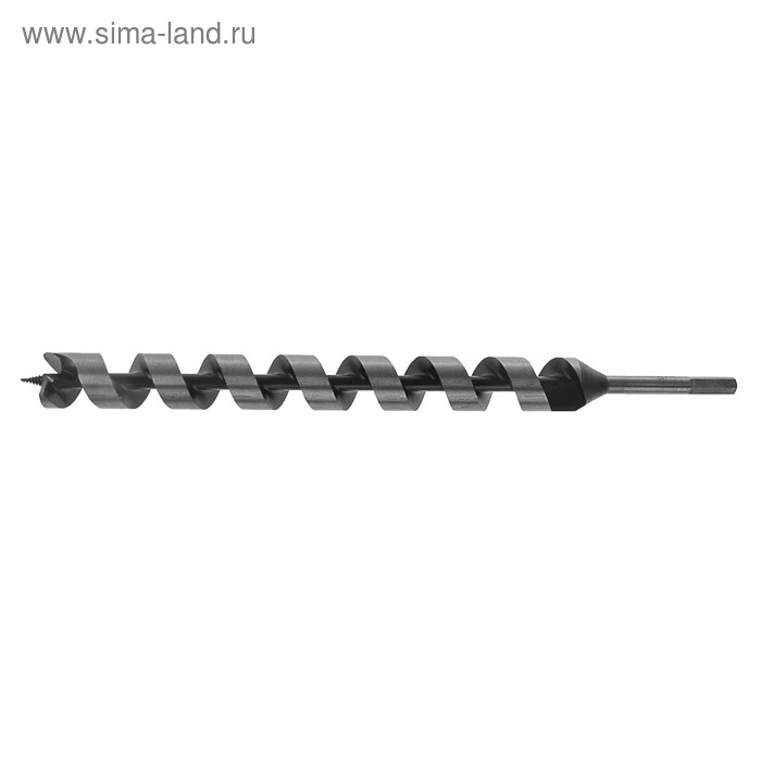 Сверло по дереву шнековое ТУНДРА, шестигранный хвостовик, 35 х 460 мм Сверло по дереву шнековое ТУНДРА, шестигранный хвостовик, 35 х 460 мм