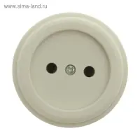 Розетка "Хит", 220 В, 16 А, накладная, без защ/шторок, белая