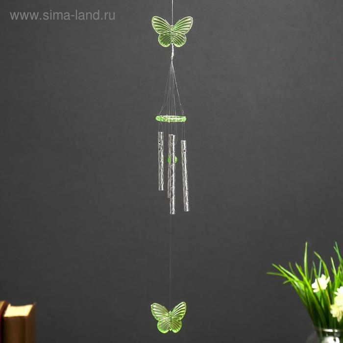 Музыка ветра пластик Музыка ветра пластик "Бабочка" 4 трубки 40 см