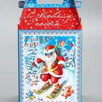 Подарочная новогодняя коробка &laquo;Олимпиада&raquo;, для сладких подарков, 17.8&times;10&times;32.5 см