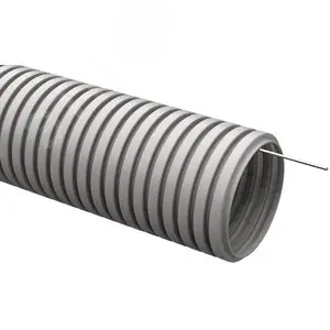 ELASTA Труба гофрированная тяжелая ПВХ d=20 с зондом (100м) IEK