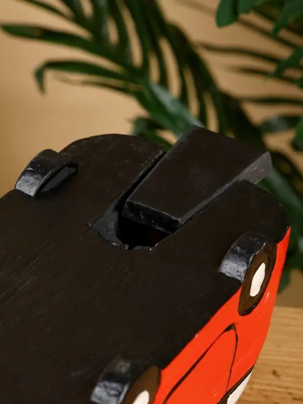 Копилка «Микроавтобус», 24×12×13.5 см, дерево, красный Копилка «Микроавтобус», 24×12×13.5 см, дерево, красный