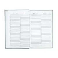 Ежедневник датир 2026г А5 168л б/вин, Зеленый ТЕМНЫЙ Ежедневник датир 2026г А5 168л б/вин, Зеленый ТЕМНЫЙ