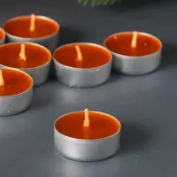 Набор свечей ароматических чайных &laquo;Яблочный штрудель&raquo;, 10 г, 9 шт.