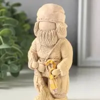 Фигурка гипс &laquo;Домовой&raquo;, 13&times;7 см, слоновая кость