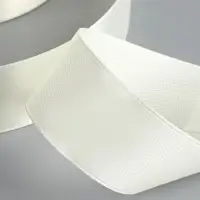 Лента атласная, 25 мм, 23&plusmn;1 м, нежно-бежевая №02