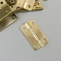 Петля для шкатулки с закругленными углами набор 30 шт 1,6х3 см Петля для шкатулки с закругленными углами набор 30 шт 1,6х3 см