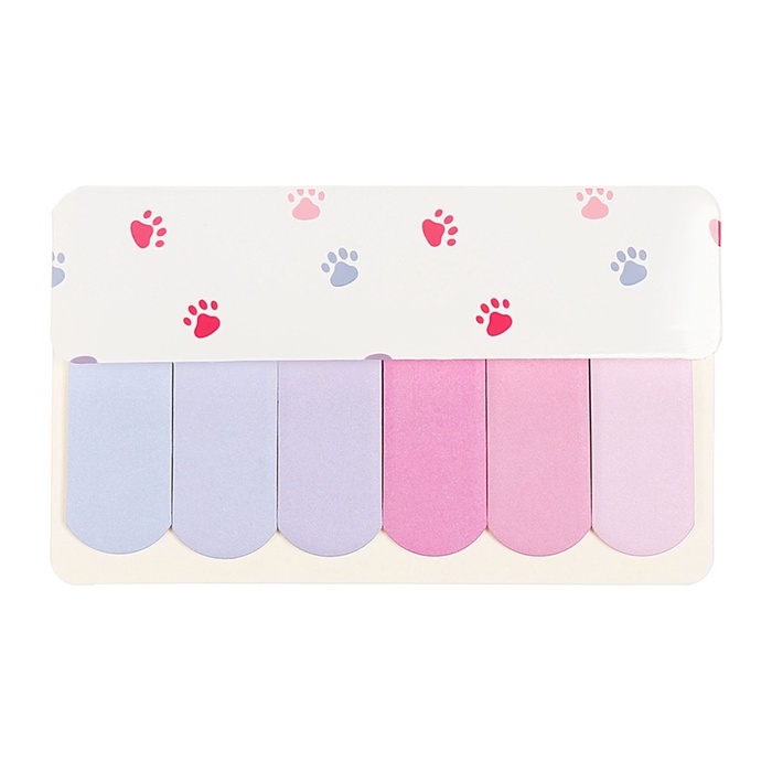 Блок-закладки с клеевым краем бумажные 20л х 6 цветов. 18 х 65мм, пастель розовый градиент   1053266 Блок-закладки с клеевым краем бумажные 20л х 6 цветов. 18 х 65мм, пастель розовый градиент   1053266