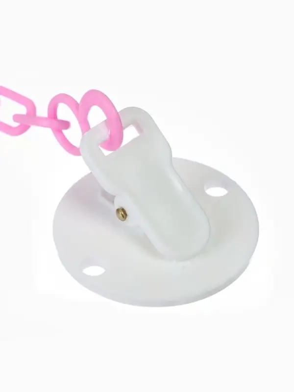 Держатель для соски - пустышки &laquo;Единорог&raquo;, на цепочке, розовый