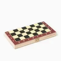 Настольная игра 3 в 1, набор: шахматы, шашки, нарды, 25&times;25 см