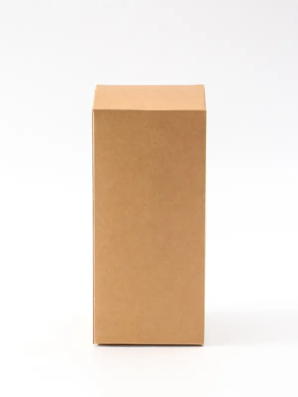 Коробка складная крафт 8,8х8,8х19,3 см