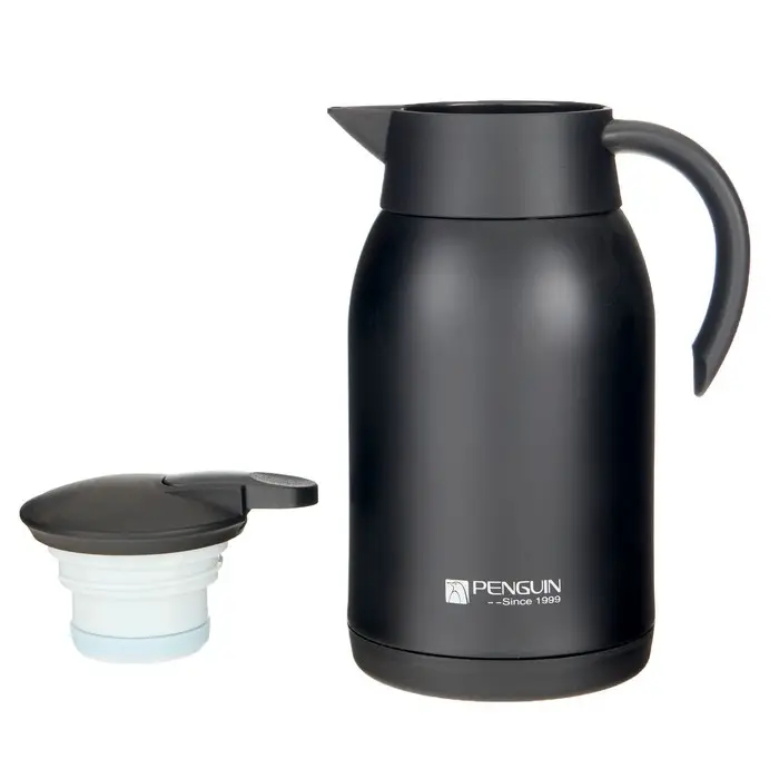 Термос-кофейник TAKE IT EASY &laquo;Лавит&raquo;, 1 л, 12&times;21 см, сохраняет тепло 20 ч, нержавеющая сталь, чёрный