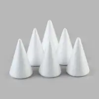 Конус из пенопласта, размер 8&times;4.5 см, 6 шт.