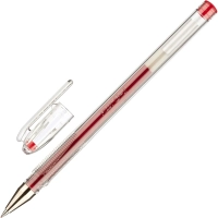 Ручка гелевая неавтомат. PILOT BL-G1-5T красная 0,3мм Япония