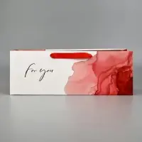 Пакет под бутылку For you, 36&times;10&times;13 см