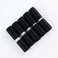 Нитки 40/2, 300 м, чёрные №175