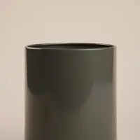 Банка для хранения SL Home &laquo;Каса Перфекто&raquo;, 11&times;15 см, с бамбуковой крышкой, серая