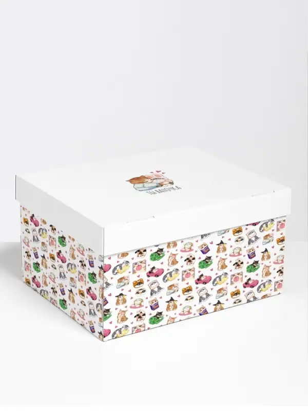 Коробка складная &laquo;Ты лапочка&raquo;, 31 х 25,5 х 16 см