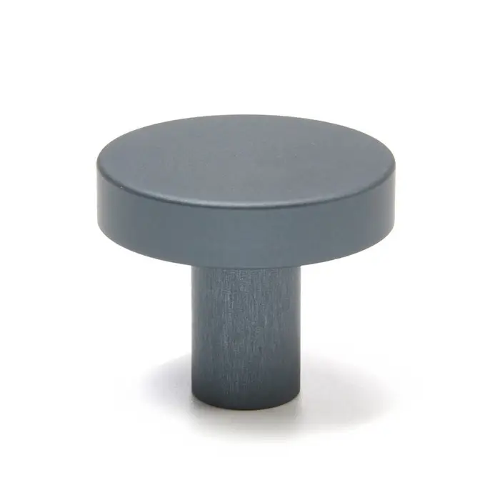 Ручка-кнопка CAPPIO PK325, d=30 мм, цвет графит, 8 шт.