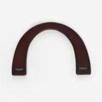 Ручки для сумки деревянные, 11.5&times;17 см, цвет коричневый