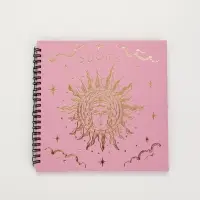 Дневник таролога в твердой обложке 20х20 см, 85 л "Розовый"