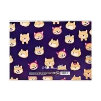 Альбом для рисования Calligrata &laquo;Веселые корги&raquo; А4, 40 листов, на скрепке, плотность листов 100 г/м&sup2;, обложка из мелованного картона