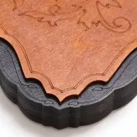 Нарды деревянные большие &laquo; Лучший Рыбак&raquo; резные, 45&times;45 см