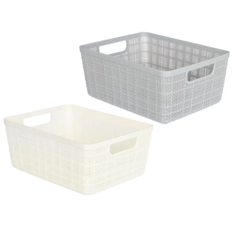 Корзина для хранения тм VETTA Киото, 24x18,5x10,3см, 2 цвета