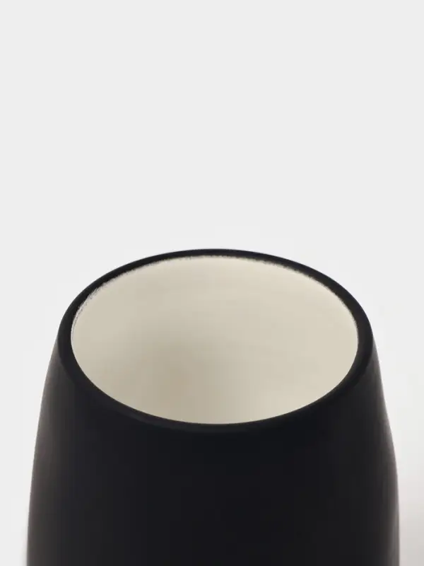 Набор для ванной SAVANNA Soft, 2 предмета, мыльница, стакан, чёрный