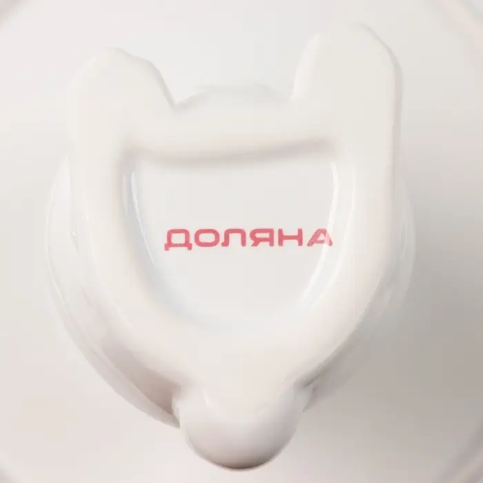 Подставка для торта и пирожных Доляна &laquo;Кролл&raquo;, 18&times;18 см, доломит, белое