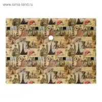 Папка-конверт на кнопке, А5, 180 мкм, МИКС Папка-конверт на кнопке, А5, 180 мкм, МИКС