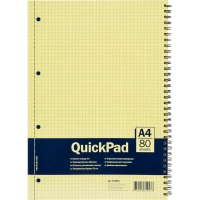 Бизнес-тетрадь 80л,кл,А4,Yellow Pad,спираль,тон.блок 70г/м