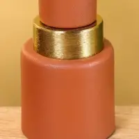 Подсвечник на 1 свечу текстурный «Терракотовый», 10.5×10.5×19.5 см