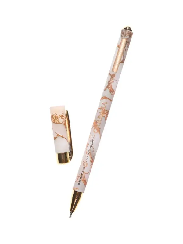 Ручка шариковая BrunoVisconti. Carrara 0.38мм, стерж/син, МИКС Ручка шариковая BrunoVisconti. Carrara 0.38мм, стерж/син, МИКС