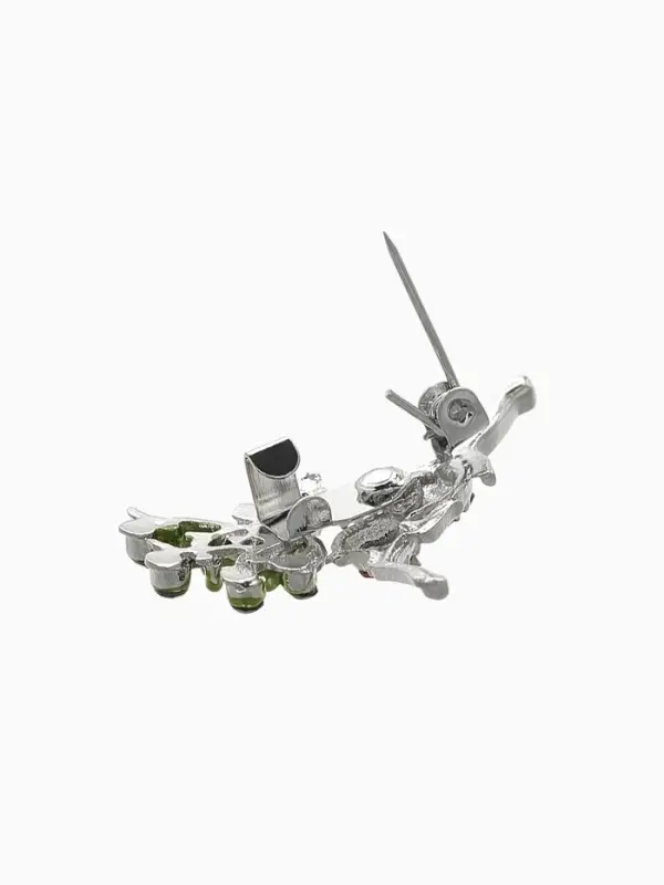 Брошь новогодняя &laquo;Олень деда мороза&raquo;, МИКС