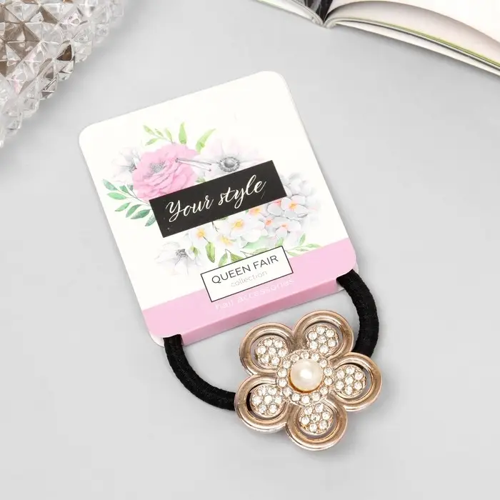 Резинка для волос Резинка для волос "Имоджин" цветок, 5 см