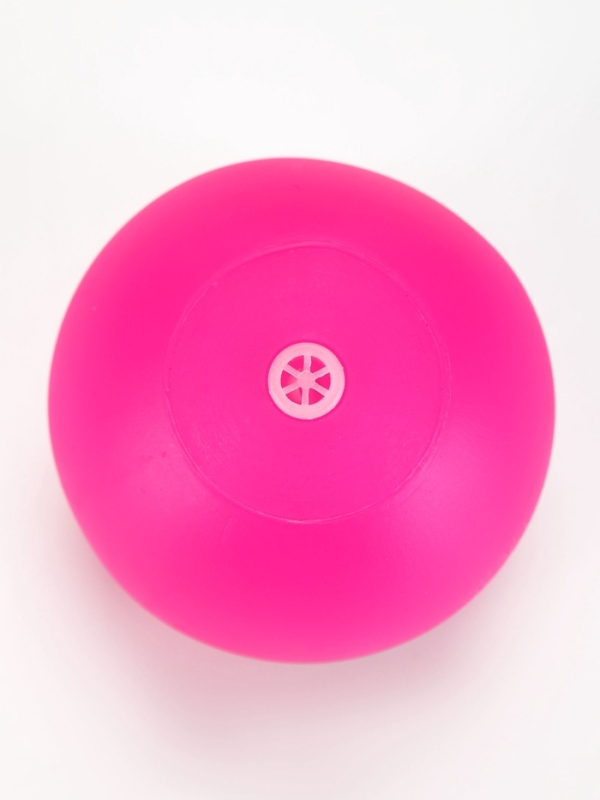 Игрушкка пищащая Игрушкка пищащая "Мяч монстр" для собак, 7 см, розовая