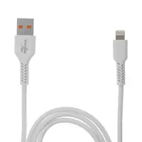 Кабель VIXION PRO VX-17i, USB  - Lightning, 2.1 А, 1 м, белый
