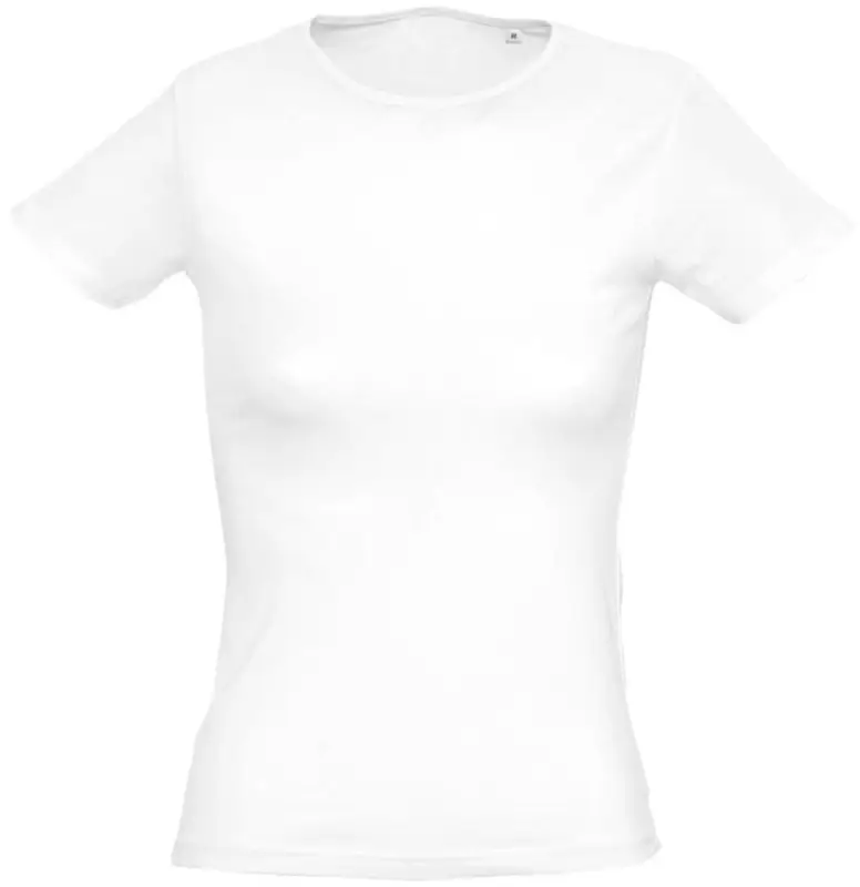 Футболка женская Miami 170 белая, размер L Футболка женская Miami 170 белая, размер L