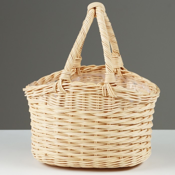 Корзина плетеная, 23 x 17 x 10 x 13/24 см, ротанг Корзина плетеная, 23 x 17 x 10 x 13/24 см, ротанг