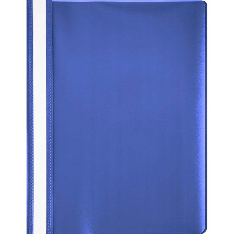 Скоросшиватель пластиковый A4 Attache синий 10шт/уп Россия