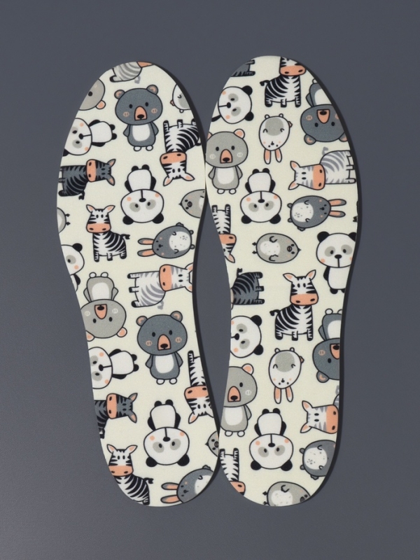 Стельки (полиэстер, латекс) универс 26-36 р-р 23,5см (пара) Динозавры пак ОТ