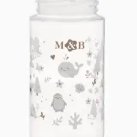 Бутылочка для кормления M&B, ШГ &Oslash;50 мм, +3мес., 260 мл., набор 2 шт. в кор.