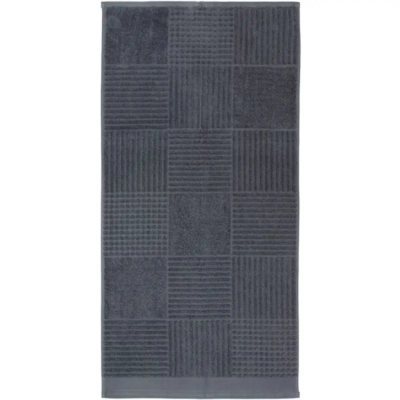 Полотенце Farbe, среднее, темно-серое Полотенце Farbe, среднее, темно-серое