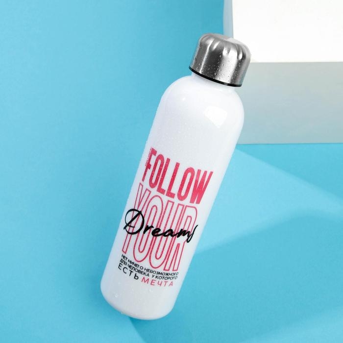 Бутылка для воды «Мечты», 700 мл Бутылка для воды «Мечты», 700 мл